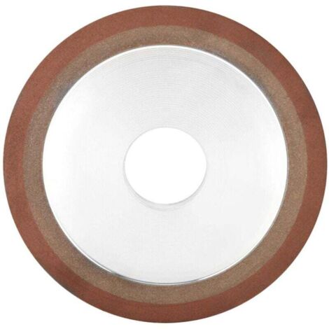 Meule Diamantée en Résine 125mm OD, 32mm ID, Meule Diamant d'Affûtage de Meule Abrasive, pour Meulage, Polissage de Acier Dur, Pierre