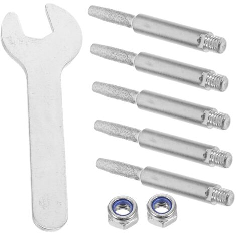 Meule Diamantée Pour Affûtage De Tronçonneuse Kit Outils Manuels Vis Inclus Chaîne -