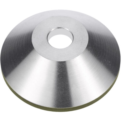Meule diamantée professionnelle en résine 100 x 20 x 10 x 5 mm pour fraises en acier au tungstène, grain 600, accessoires pour affûteuse, 100 mm