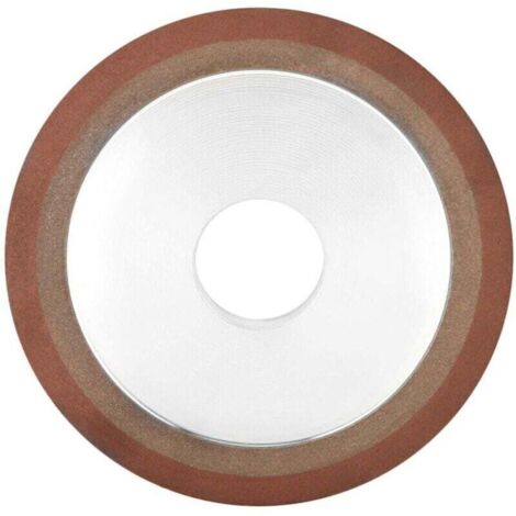 Meule diamantée résine 125 mm Ø × 32 mm alésage – pour meulage et polissage d’acier dur, pierre et matériaux abrasifs