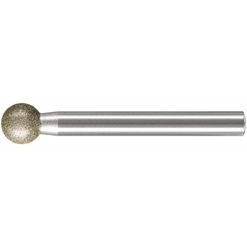Pferd Meule sur tige ø 5 mm tige ø 3 mm diamant d 126 forme sphérique - 36205010