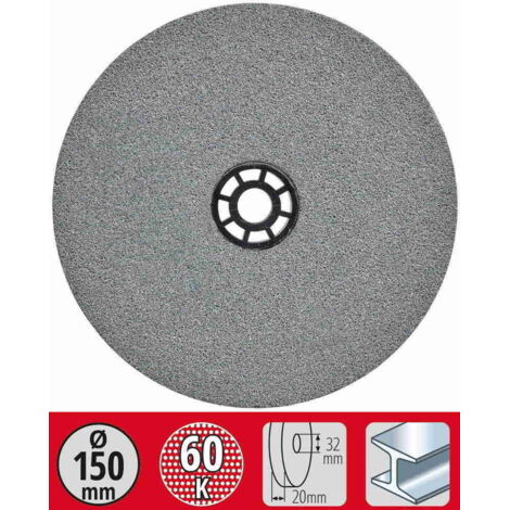 Meule EINHELL pour affuteuse à eau - 150mm - Grain 60