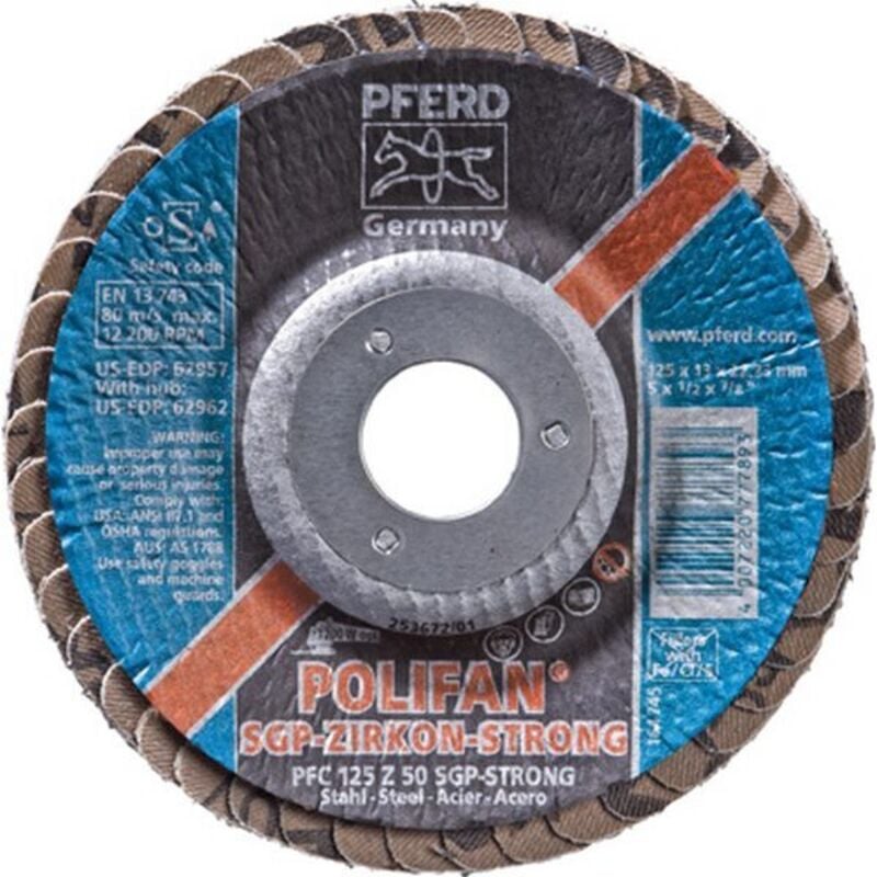 Pferd - Disque à lamelles strong bombé 115mm G36 1 pcs