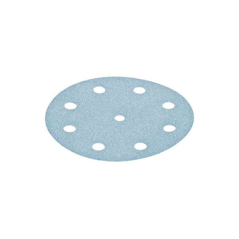 Festool - Meule stf D125/8 ø 125 mm, taille de grain 80, conditionnement 50 pcs