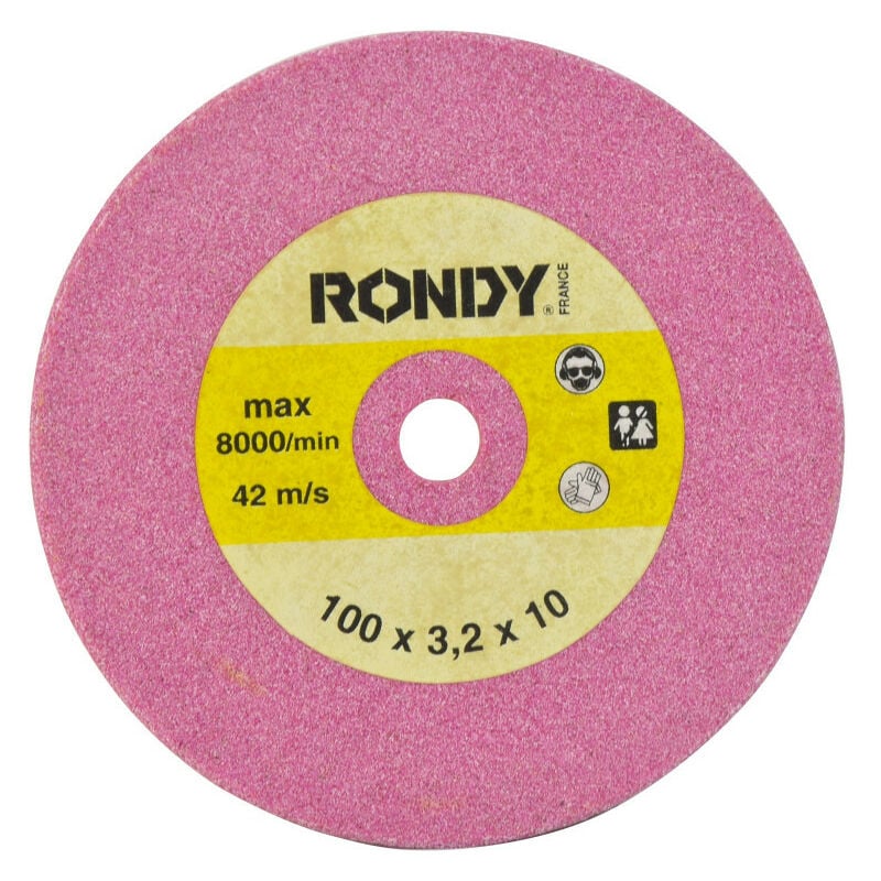 Rondy - Meule grès 100X3,2mm pour affuteuse de chaîne