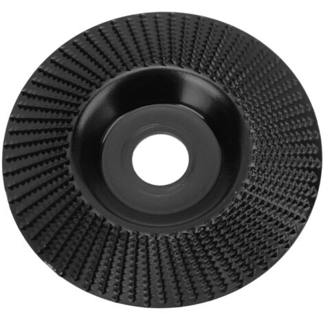 Meule, meule, lue durée de vie, 125 mm, résistante à l'usure, retrait rapide pour la sculpture Le noir