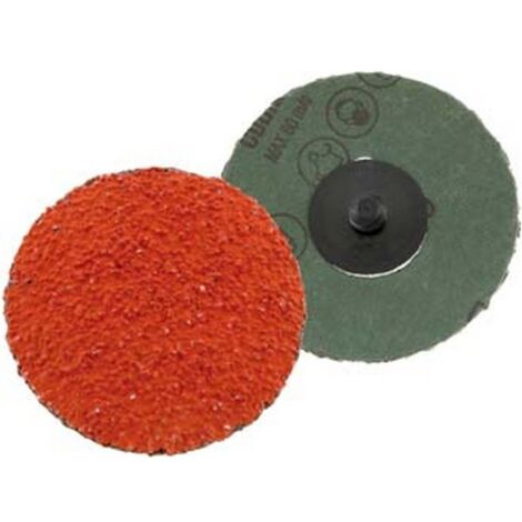 Meule Roloc (TM) Cubitron (TM) 785C, Grain : 80, Ø 76,2 mm, Couleur jaune