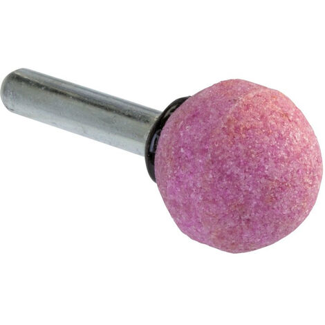 meule sur tige ø20cm spherique