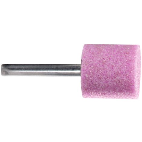 Meule sur tige en corindon supérieur 25 x 25 x 40 mm, queue de 6 mm, K 36, cylindrique metabo