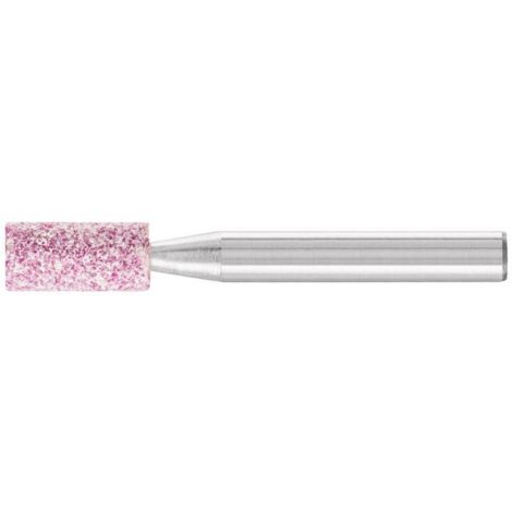 Meule sur tige STEEL D10xH20 mm 6 mm corindon supérieur 80 ZY