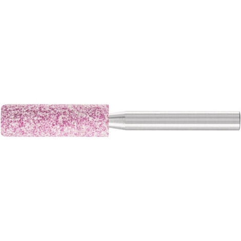 Meule sur tige STEEL D10xH32 mm 6 mm corindon supérieur Ext.W 46 ZY PFERD (Par 10)