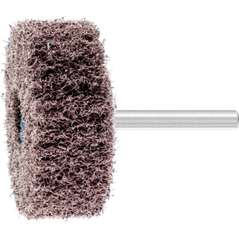 Meule sur tige Vlies Pferd PNL, Ø 60x25 mm, Ø de la tige 6 mm, grain A 100