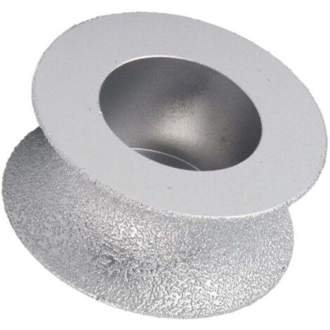 Meules d'angle Disques abrasifs concaves diamantés brasés Disques abrasifs humides (2,0 cm)
