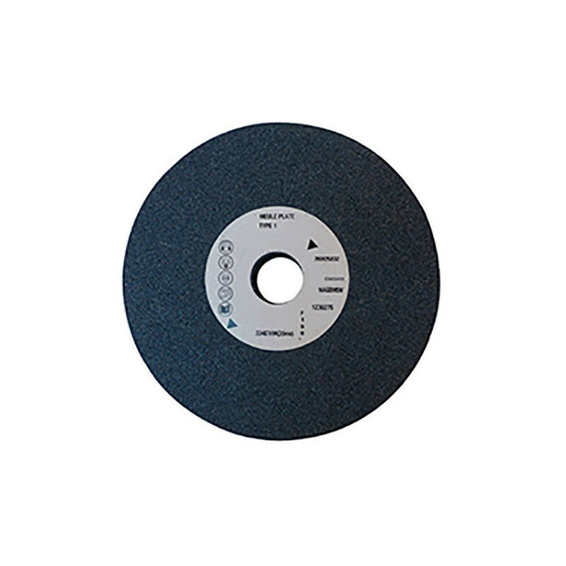 Fartools - Meule D200mm épaisseur 25mm alésage 32mm GR60 corindon gris