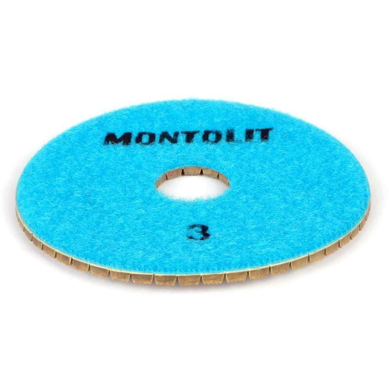 Montolit - meules RŽëSIN de diamant avec fixation velco PDR3