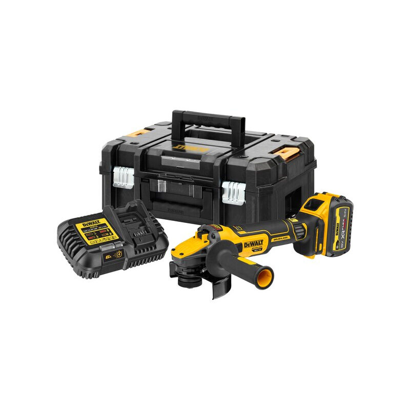 Meuleuse 125 mm XR 18V 6Ah Li Ion DEWALT DCG409T1 QW