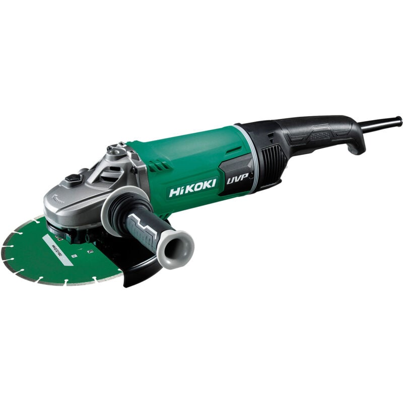 Meuleuse Ø230mm 2400W antivibration 6600trs/mn coffret + disque diamant univ. Hikoki G23SCY2UXZ