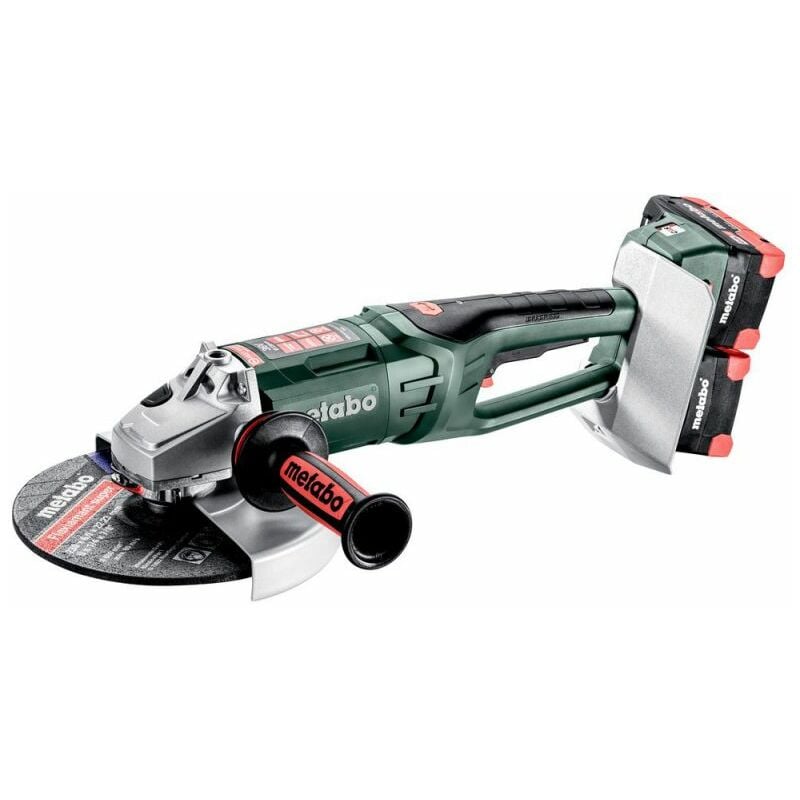 Meuleuse d'angle sans fil wpb 36-18 ltx bl 24-230 Quick (613103810) Coffret plastique 18V 4x8Ah LiHD + asc 145 Duo - Metabo