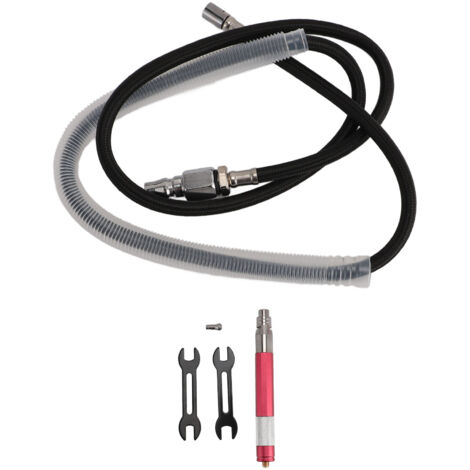 Meuleuse à crayon à Air 58000 tr/min NPT 1/4 pouces, ensemble pneumatique, stylo de gravure avec pince M3