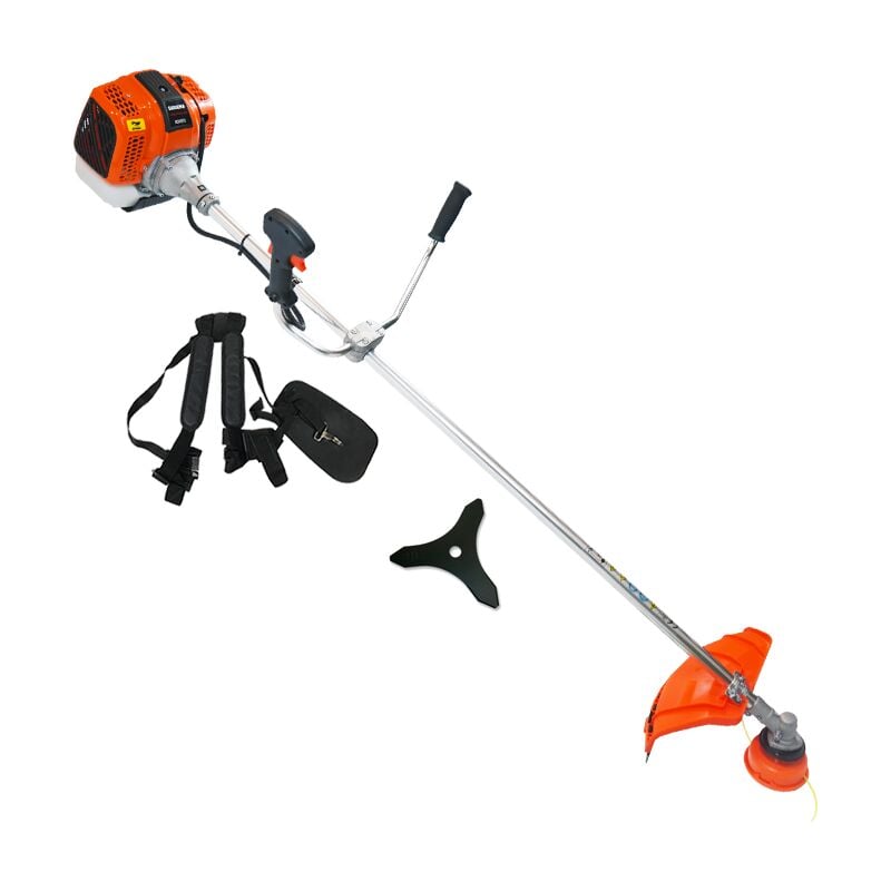 Meuleuse à essence 58cc 28mm Flat Bar + Disque 3 pièces