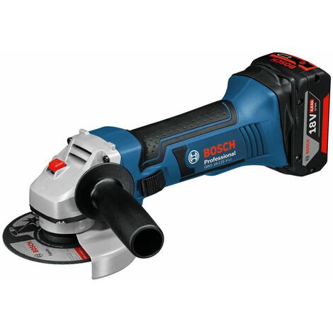 Meuleuse angulaire BOSCH GWS 18-125 V-Li -Sans chargeur ni batterie - Coffret L-Boxx - 060193A308