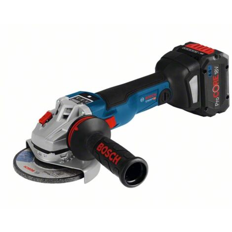 Meuleuse angulaire BOSCH GWS 18V-10SC Professional Solo Click & Go - Sans batterie ni chargeur - 06019G340B