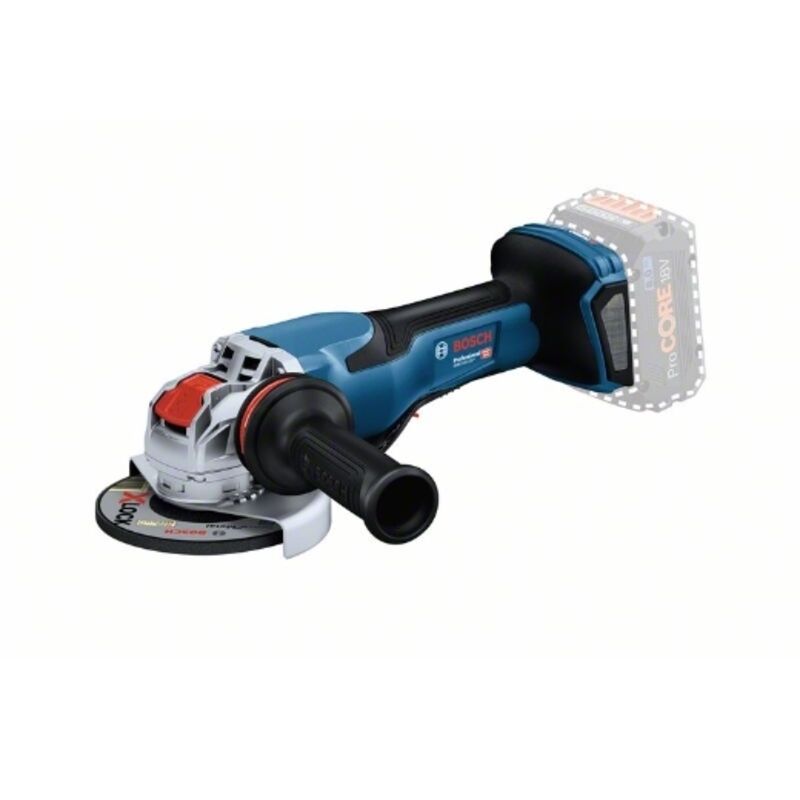 Meuleuse angulaire BOSCH GWX 18V-15 Professional - Sans batterie, ni chargeur - 06019H6F00