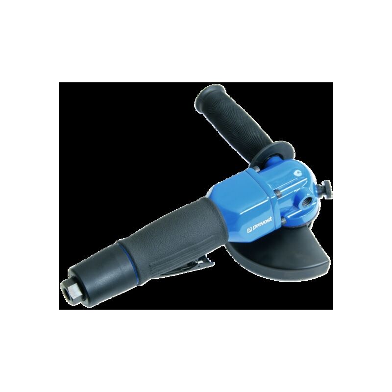 Meuleuse d'angle pneumatique tag 125 - Diamètre de la meule : 125 mm - Filetage d'entrée d'air : 1/4' - Vitesse de rotation : 11000 tr/mn Prevost