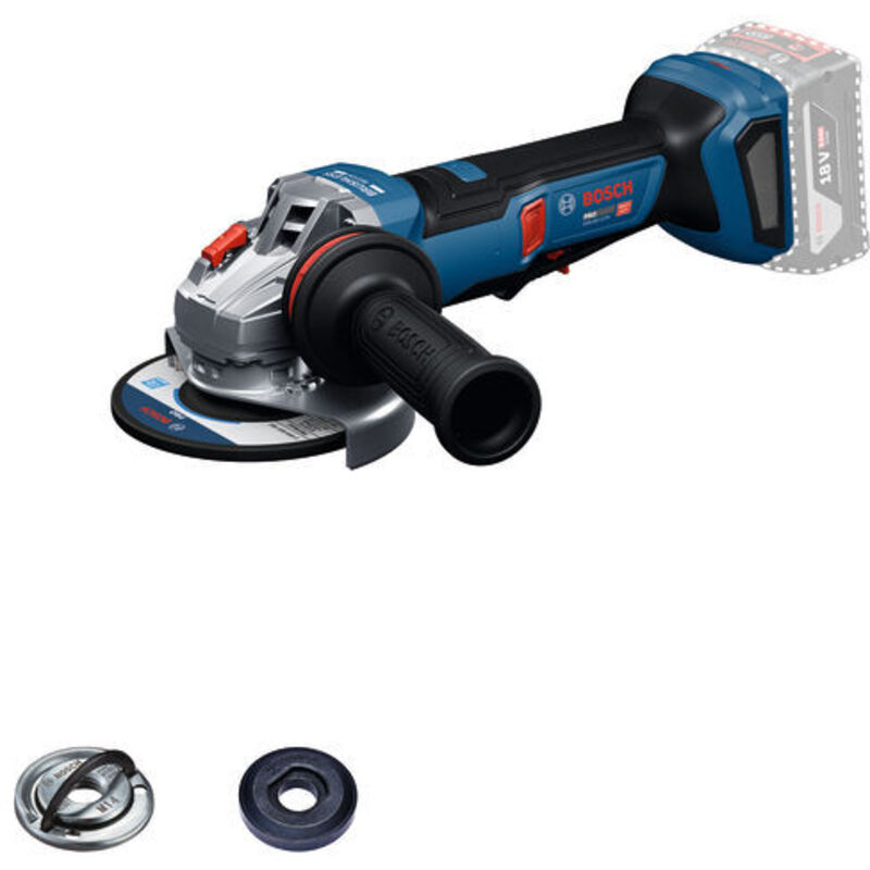 Meuleuse d'angle sans fil GWS18V 11 PS diamètre 125mm Solo 06019N4300 BOSCH - vue 2