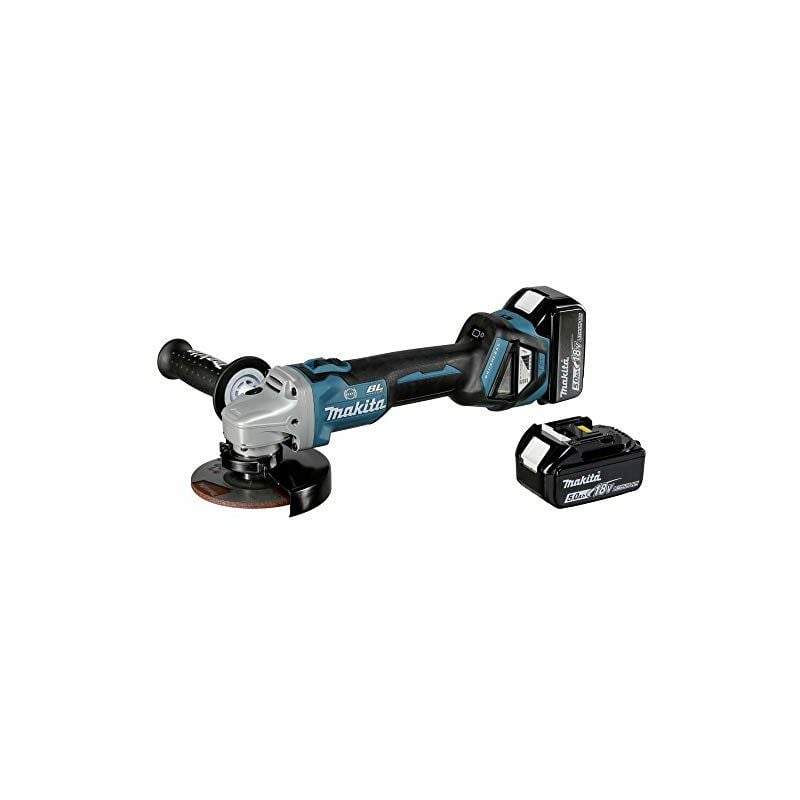 

Meuleuse Batterie dga514rtju BL AWS + 2 x 5.0 ah + mak-pac - Makita