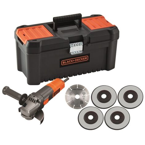 Meuleuse Black et Decker BEG220KA5 125 mm