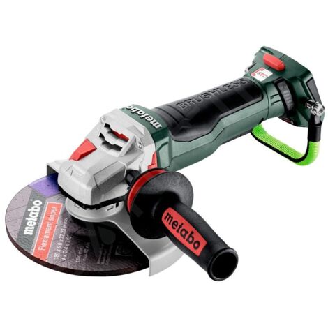 Meuleuse d&39angle sans fil Metabo WPBA 18 LTX BL 15-180 Quick DS (601746840) avec freinÉcrou de serrage rapide, batterie pivotante, interrupteur homme-mortX 165 L