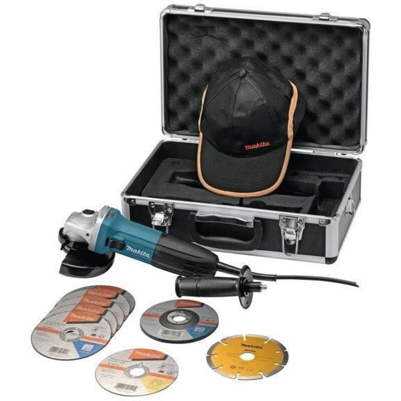 Outillage - Meuleuse d'angle 125 mm, 720 w, avec accessoires GA5030RSP2 - Makita