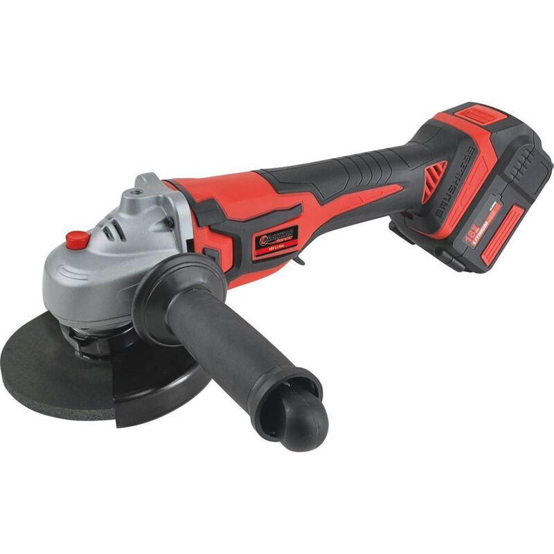 Meuleuse d angle sur batterie 18V 4Ah -125mm Drakkar Equipement S06835