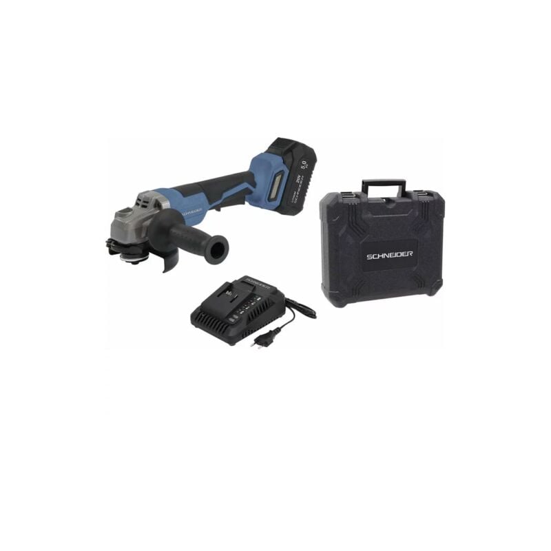 Meuleuse d'angle 125mm 20V 5Ah Schneider