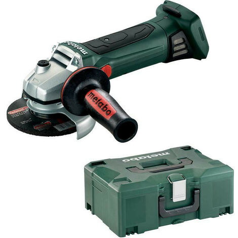 Meuleuse d'angle 18V Ø125mm (Machine seule) en coffret - METABO 602174840