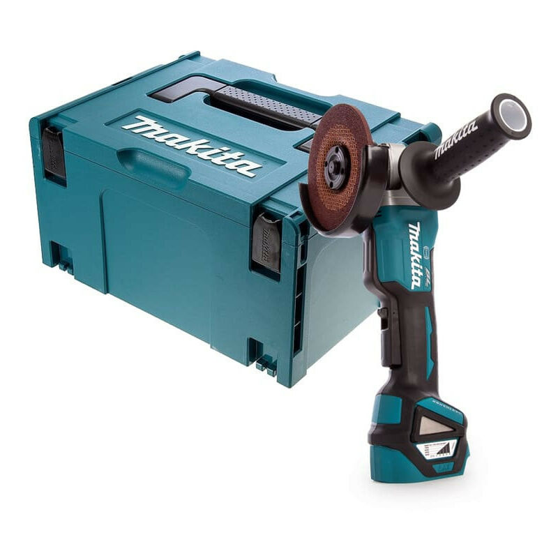 Makita – Meuleuse d'angle 125 mm 18V DGA517ZJ – Moteur Brushless – Vitesse 3000-8500 tr/min – Technologie XPT pour protection contre l'eau et la