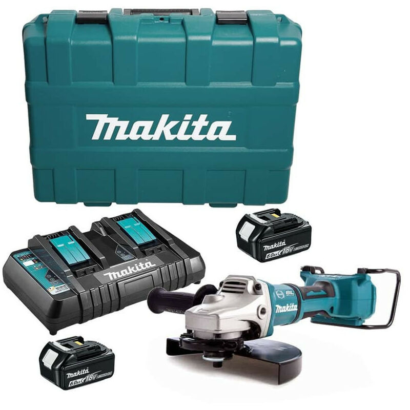 Meuleuse d'angle 36V lxt Ø230 mm (2x6,0 Ah) en coffret Makita DGA900PG2