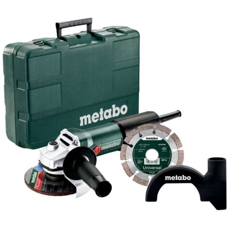 Meuleuse d'angle 850W 125mm WEV 850-125 Set - METABO 603611510