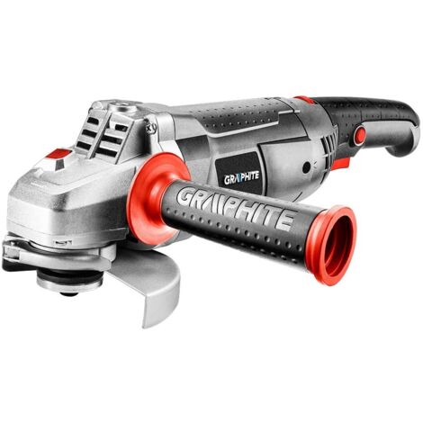 Meuleuse d'angle en graphite 1200 W - 125 mm, 11 000 tr/min