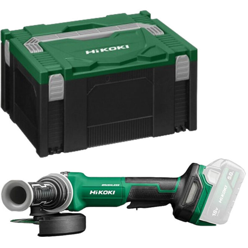 Meuleuse d'angle 18V Ø125 (Produit seul) dans coffret hsciii Hikoki G1813DFW2Z