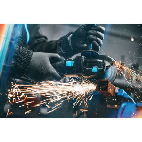 Meuleuse d'angle Hogert HT2E231-0AG 18 V (sans batterie et chargeur)