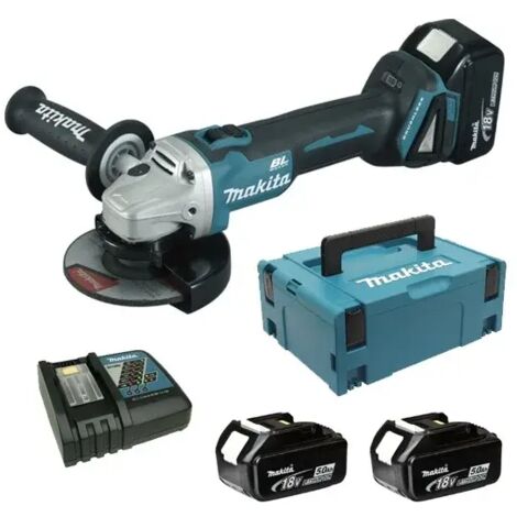 Meuleuse d'angle Makita dga505rtj 125mm 18V sans fil