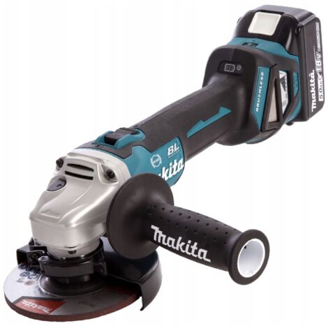 Meuleuse d'angle Makita DGA513RT3J 18 V 3x5 0 Ah accu.