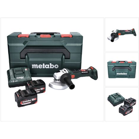 Meuleuse D'angle Metabo 18V à Tête Plate - Sans Batterie, Quasi Neuve Avec Garantie !