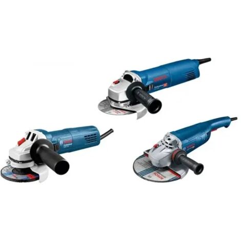 Meuleuse d'angle professionnelle Bosch GWS 22-230 J + GWS 1000 + GWS 750
