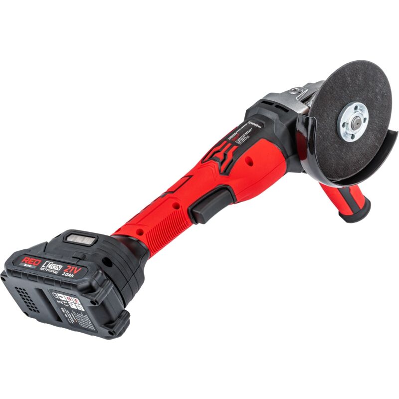 Meuleuse D'angle Rechargeable Sur Batterie 21 2x Batterie +10 Disques Offert