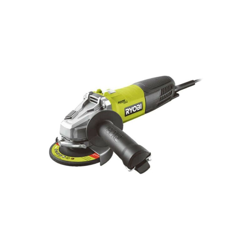 Meuleuse d'angle 800W 125mm - 1 disque diamant RAG800-125SD1 - Ryobi