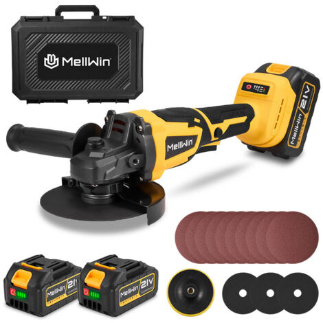 Meuleuse D'angle Sans Fil Ferrex 20V - Disque 125mm - 10.000 Tr/min - SANS Batterie - Neuf