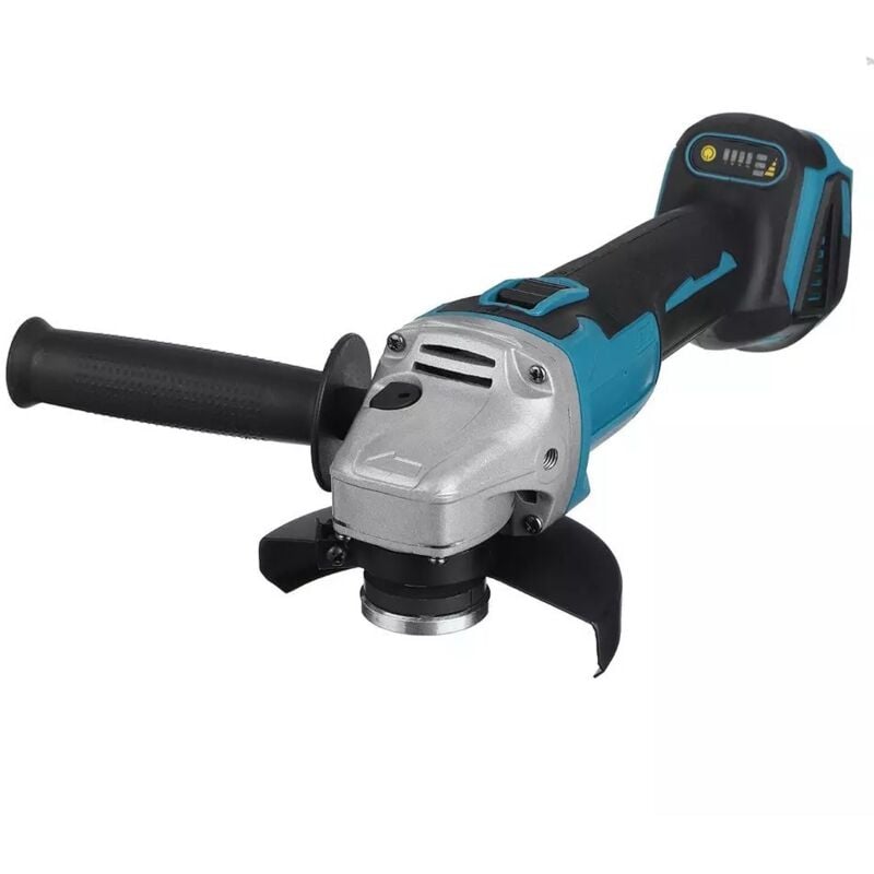 Meuleuse d'angle sans fil 125mm 18V 4 vitesses pour Makita Batterie + accessoires (Machine Seule)